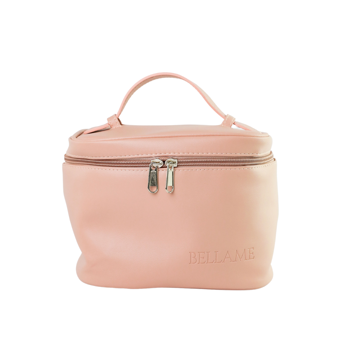Pink Cosmetic Case - Pink